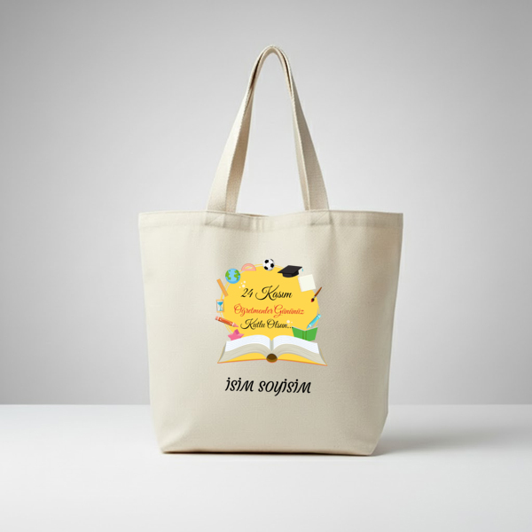 Öğretmenler Günü Baskılı Çanta online tasarla