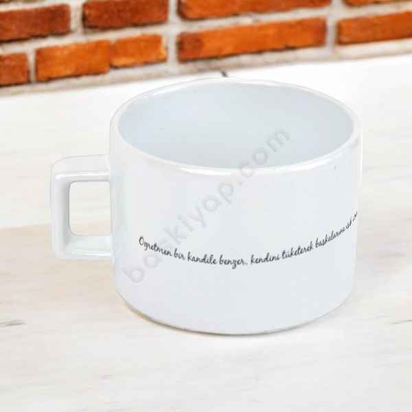 Öğretmenlere Özel Atatürklü Fincan online tasarla