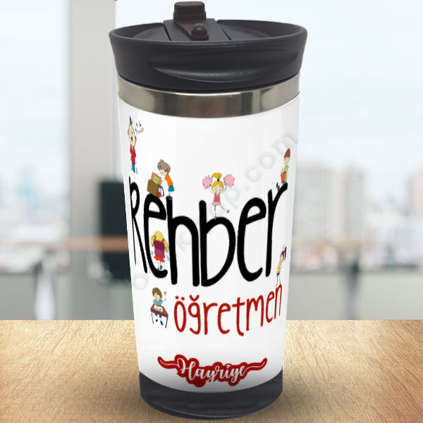 Rehber Öğretmenlere Özel Çelik Termos Bardak online tasarla