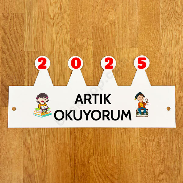 Okuma Bayramı Tacı online tasarla