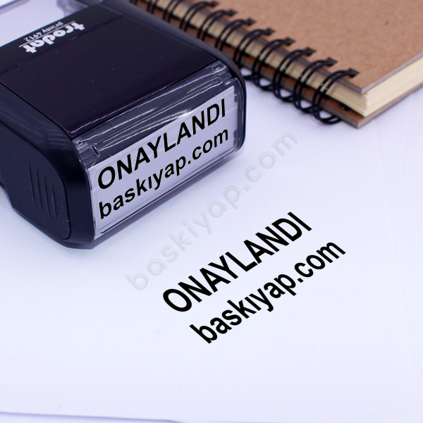 Onay - Firma Adı online tasarla