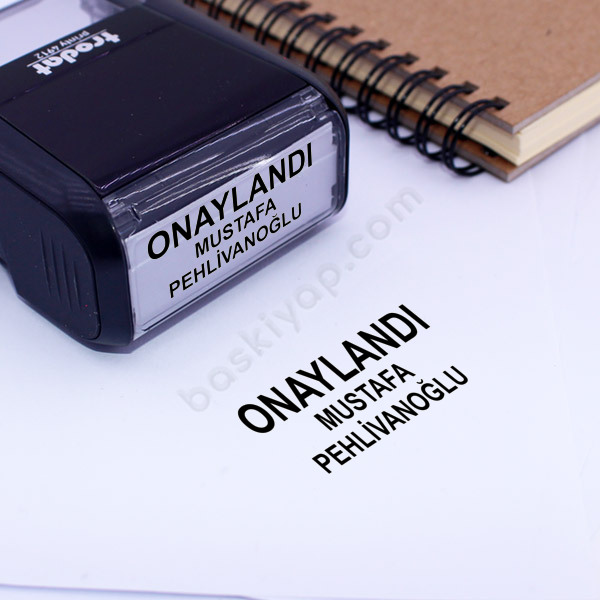 Onaylandı - Firma Yetkilisi online tasarla