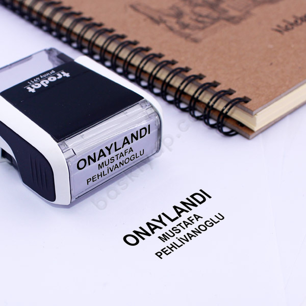 Onaylandı - Yetkili Adı online tasarla