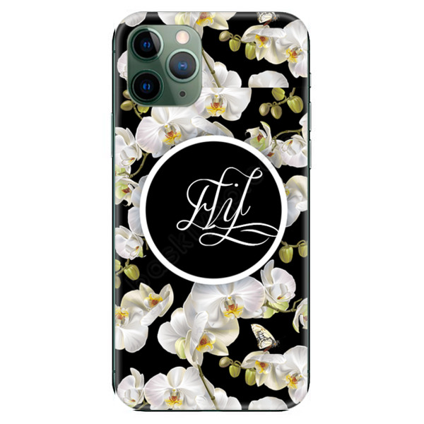 Orkide Desenli İphone Kılıf online tasarla