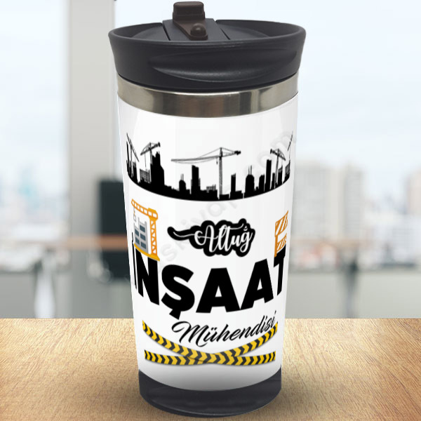 İnşaat Mühendislerine Özel Termos Bardak online tasarla