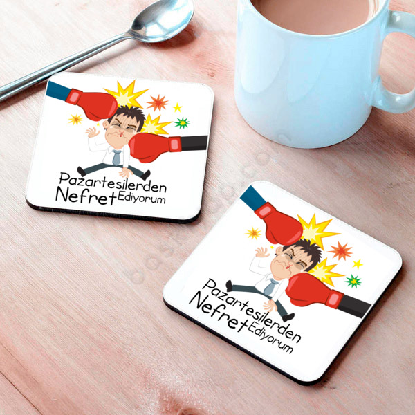 Pazartesiden Nefret Ediyorum Temalı Kupa online tasarla