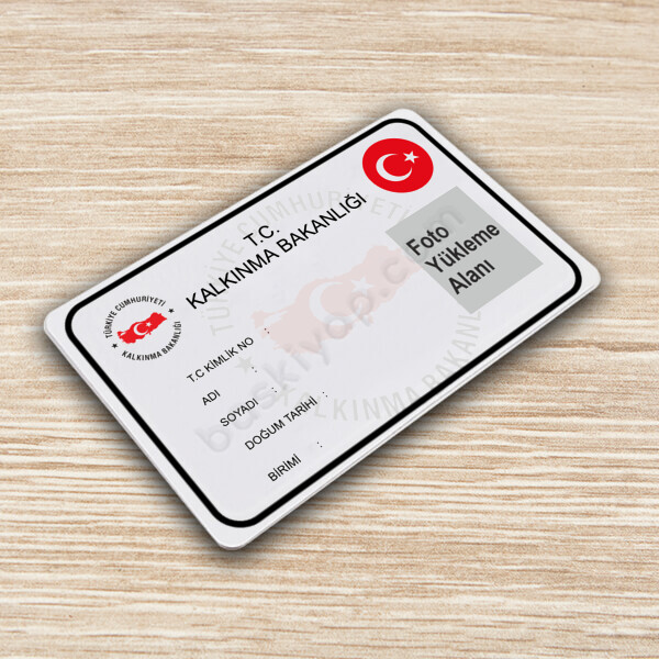 Personel Giriş Kartı online tasarla