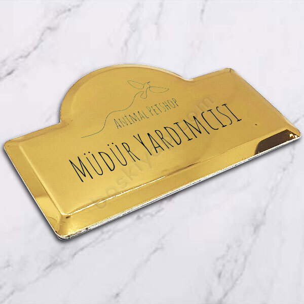 Petshop Tasarımlı Yaka İsimliği online tasarla