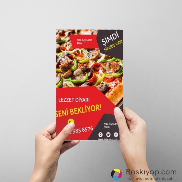 Pizzacı online tasarla