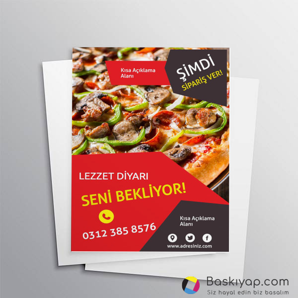 Pizzacı online tasarla