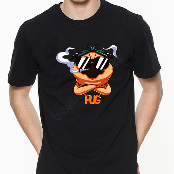 Pug Tişört online tasarla