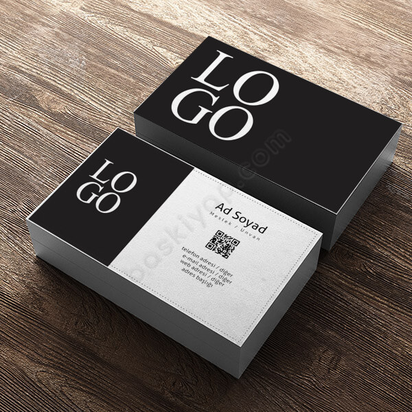 Qr Kodlu Kartvizit Tasarımı online tasarla