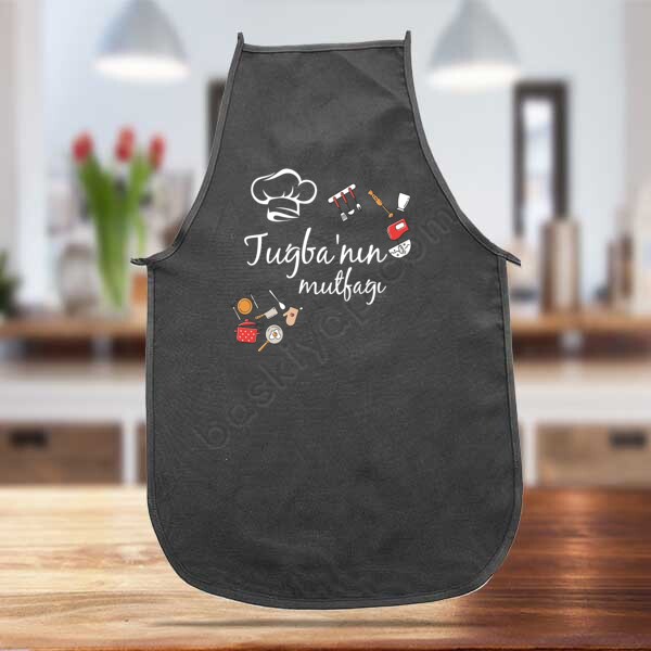 Restaurant Logolu Mutfak Önlüğü online tasarla