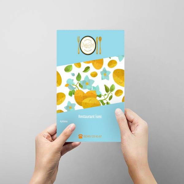 Restaurant Menü online tasarla