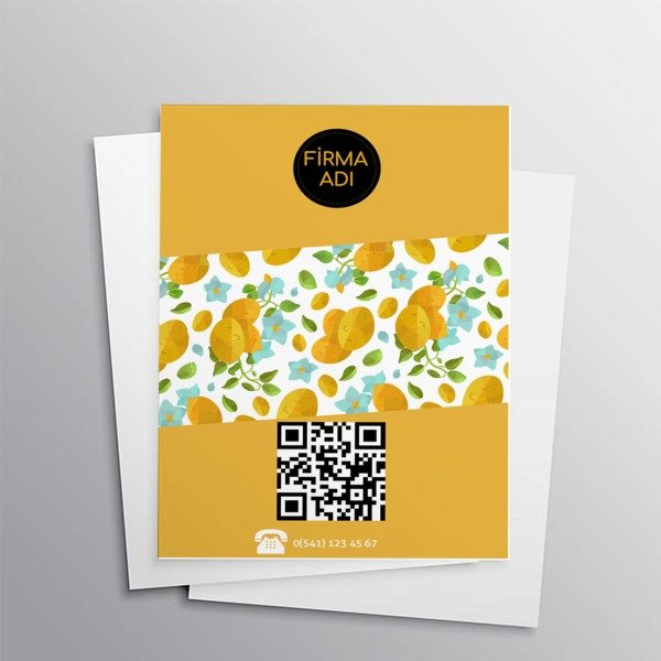 Restaurant Menu online tasarla