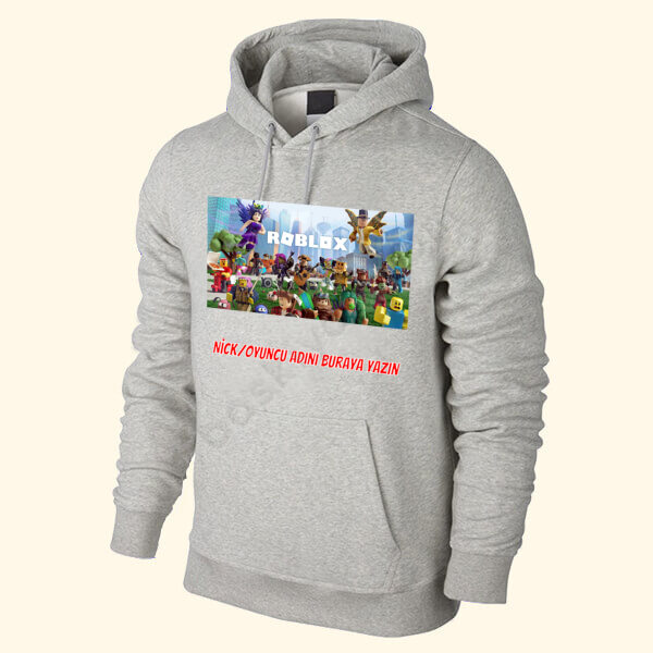 Roblox Temalı Kışlık Sweat online tasarla