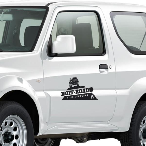Rock Crawlers Offroad Sticker online tasarla