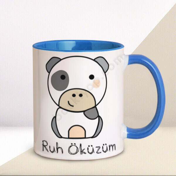 Ruh Öküzüm Tasarımlı Kupa Bardak online tasarla