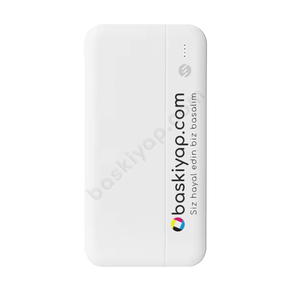S-Link Ip-G10N 10000 Mah Kablolu Beyaz Kişiye Özel Baskılı P online tasarla