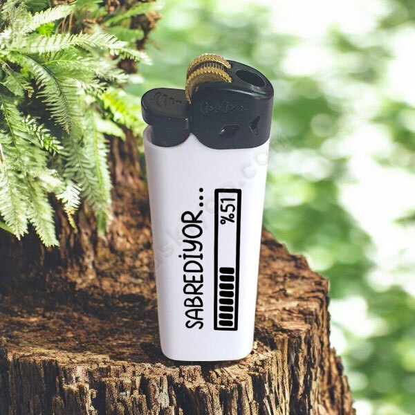 Sabrediyorum Beyaz Çakmak online tasarla