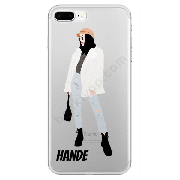 Şapkalı Kız Tasarımlı Iphone 7 Plus Kılıf online tasarla