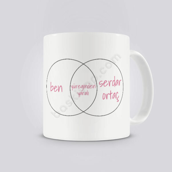 Serdar Ortaç Kendin Tasarla Baskılı Kupa online tasarla