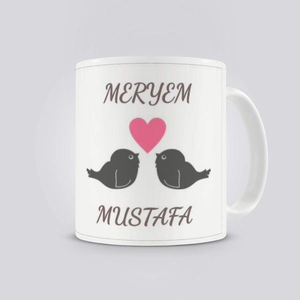 Sevgiliye Hediye Kupa online tasarla