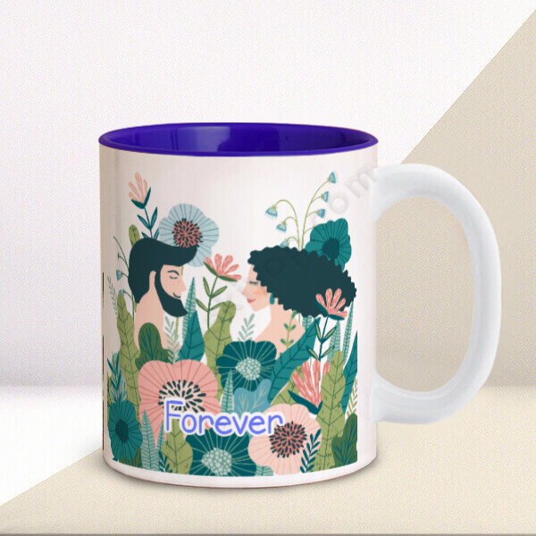 Sevgili Desenli Kupa online tasarla