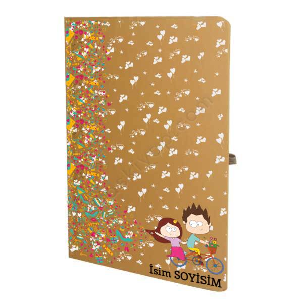 Sevgiliye Özel Taba Defter online tasarla