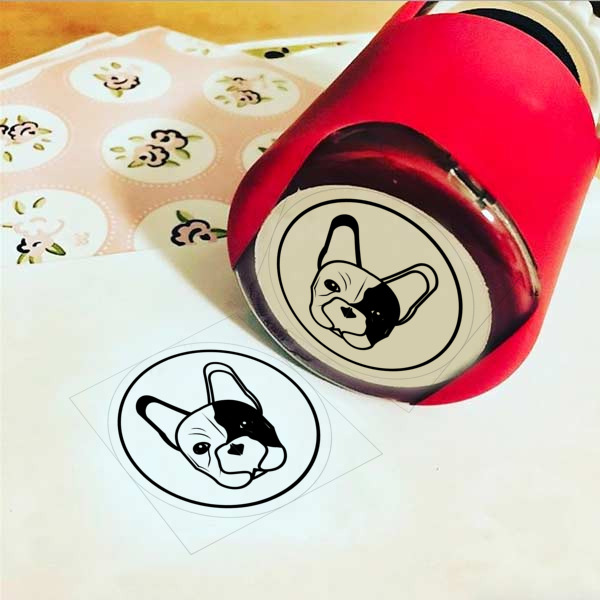 Sevimli Köpekli Kaşe online tasarla