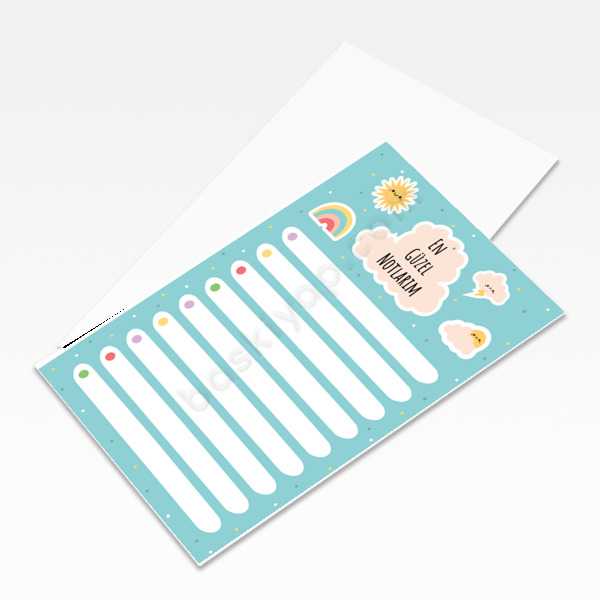 Sevimli Notluklar 3 Unutmayınız Kartı online tasarla