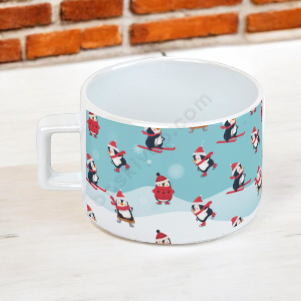 Sevimli Penguenler Tasarımlı Fincan online tasarla