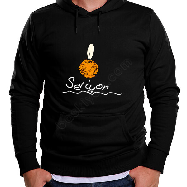 Seviyor Temalı Sevgiliye Özel Kombin Hoodie Sweatshirt online tasarla