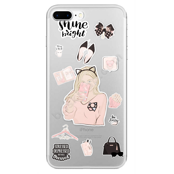 Shine Bright Tasarımlı Iphone 7 Plus Kılıf online tasarla