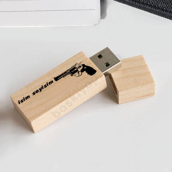 Silah Tasarımlı Flash Bellek online tasarla