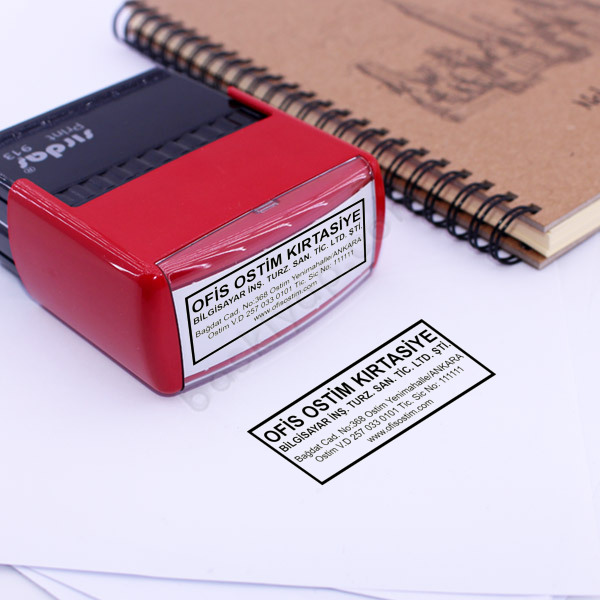 Sırdaş 913 Çerçeveli Firma Kaşesi online tasarla