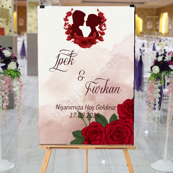 Söz Nişan Çeyiz Afişi Tasarımı online tasarla