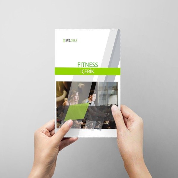 Spor Salonu Broşürü online tasarla