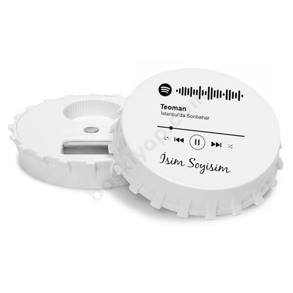 Spotify Tasarım Magnet Şişe Açacak online tasarla