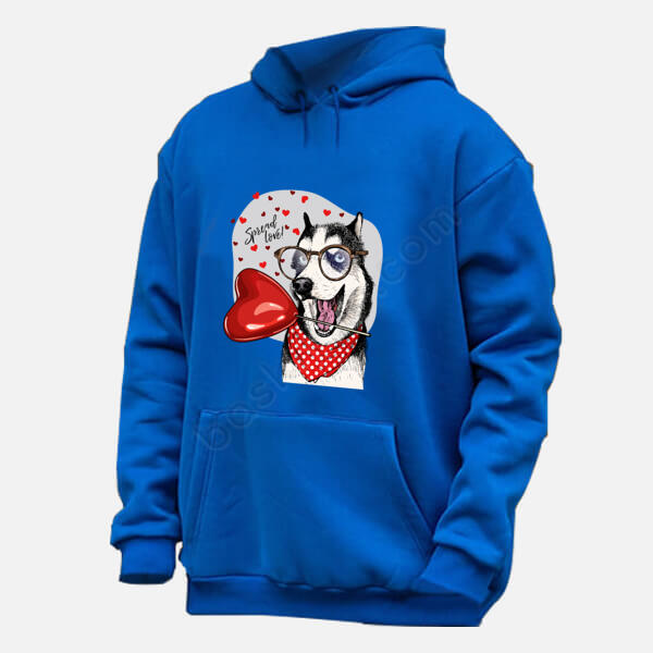 Spread Love Baskılı Renkli Hoodie online tasarla