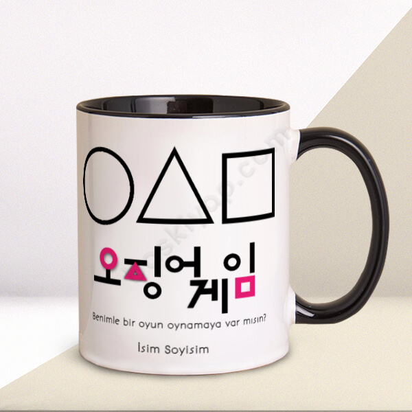 Squid Game Tasarımlı Kupa Bardak 3 online tasarla