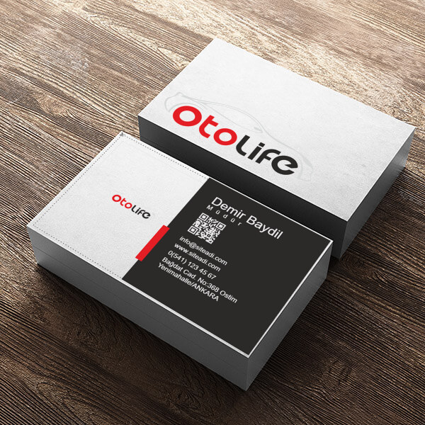 Standart Kartvizit online tasarla