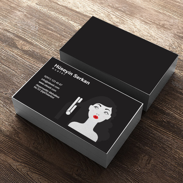 Standart Kartvizit online tasarla