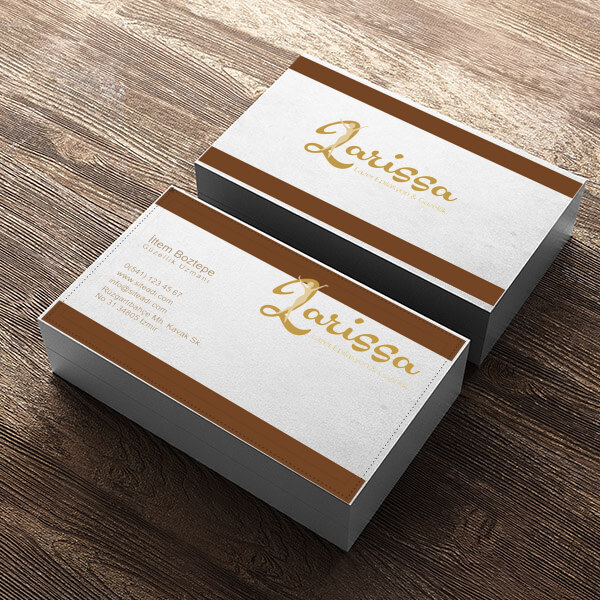 Standart Kartvizit online tasarla