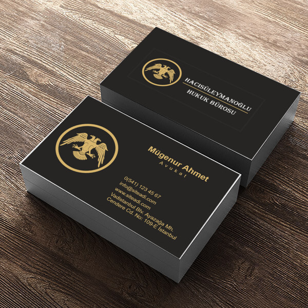 Standart Kartvizit online tasarla