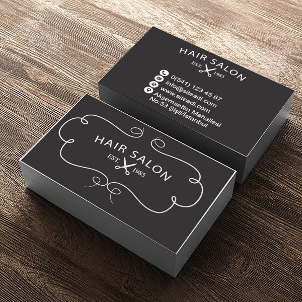 Standart Kartvizit online tasarla