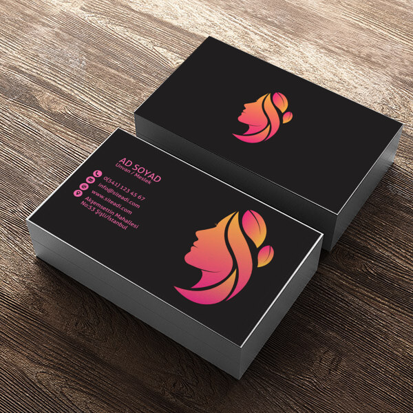 Standart Kartvizit online tasarla