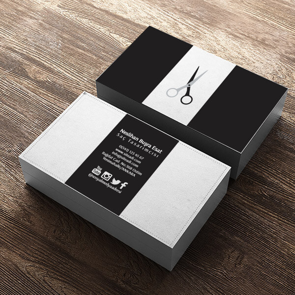 Standart Kartvizit online tasarla