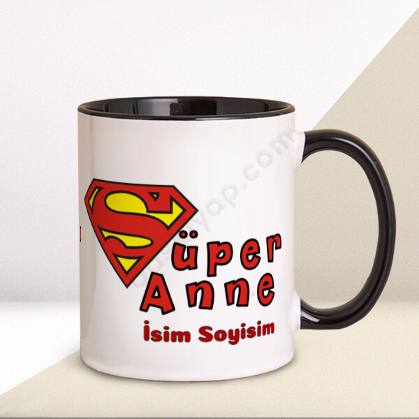 Süper Anne Tasarımlı Kupa online tasarla