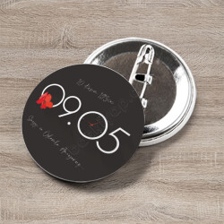 10 Kasım Tasarım 4  Baskılı Buton Rozet online tasarla